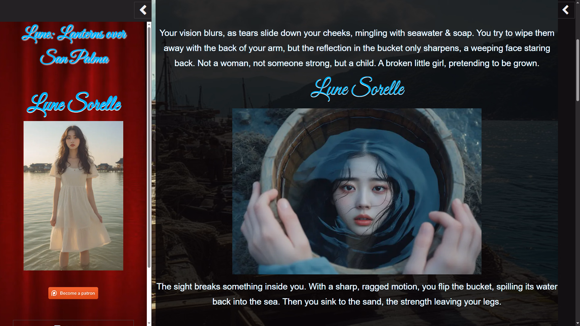 VN HTML Lune: Lanterns over San Palma [v0.0.2] [Violet Kitten] screenshot