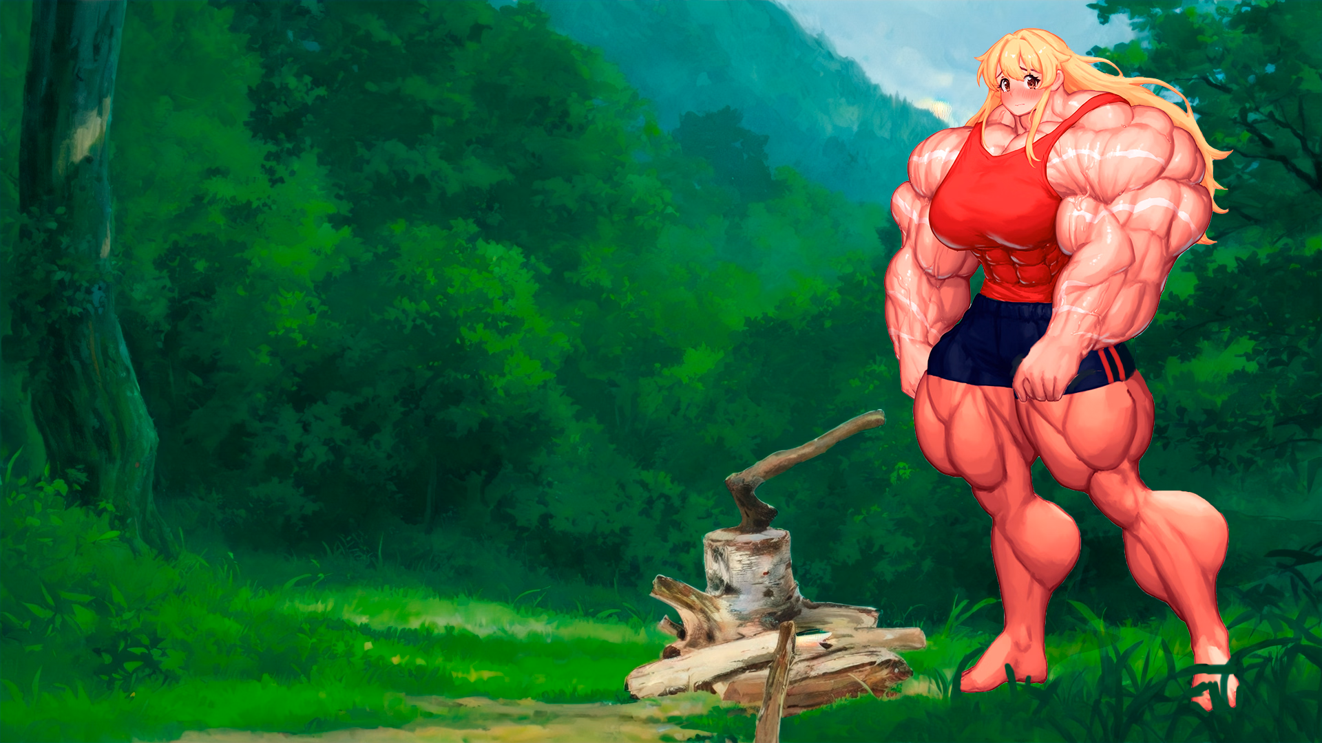 VN Ren'Py The Strange World [v0.3] [melomanmarsel] screenshot