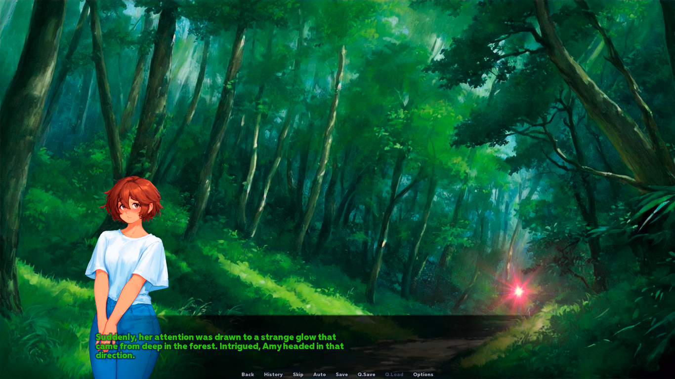 VN Ren'Py The Strange World [v0.3] [melomanmarsel] screenshot