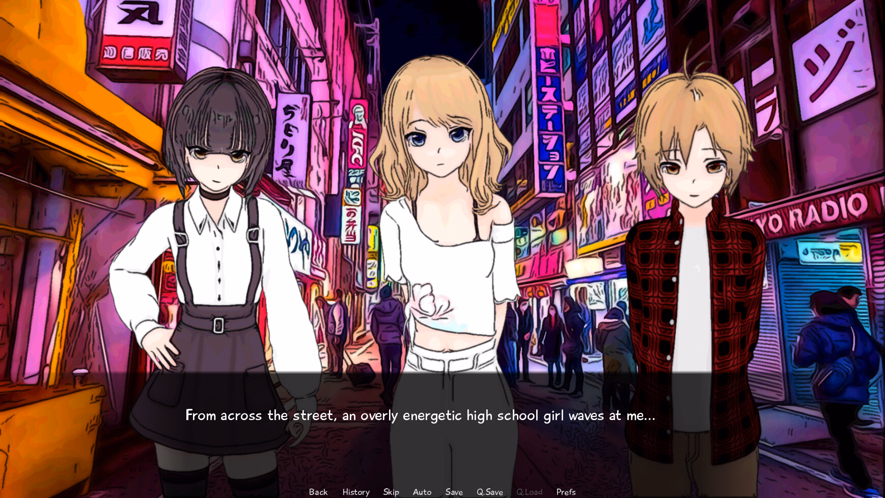 VN Ren'Py Completed SaladVN [v2.0] [Saladbar] screenshot