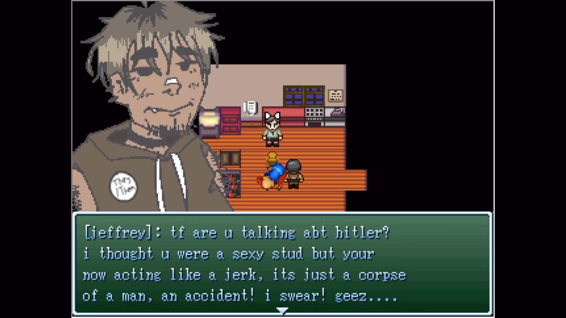 RPGM Completed Skibidi Jeffrey: I Want to Cum Inside Femboy Hitler [v1.0] [I TRIP] screenshot