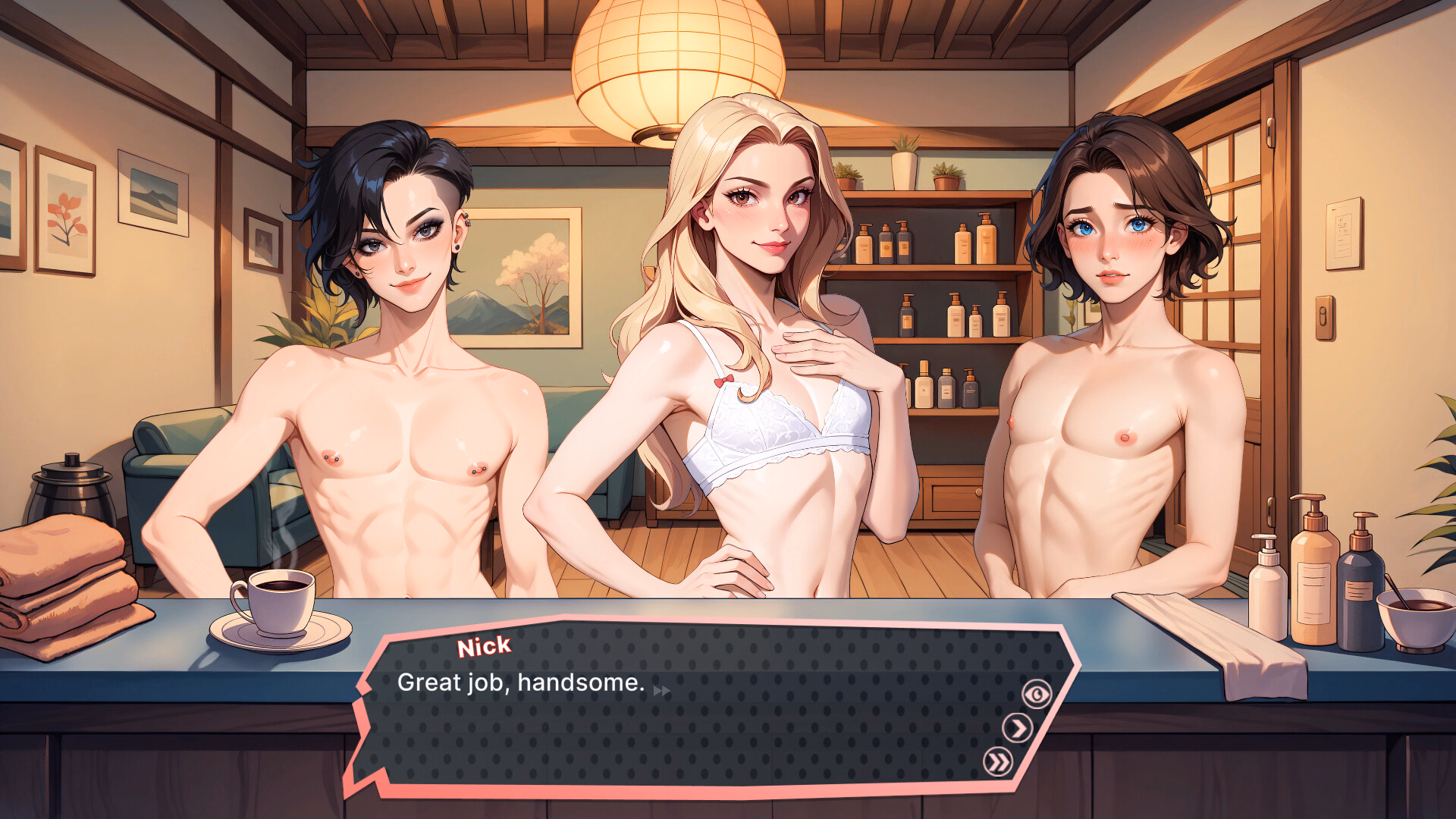 Unity Completed Femboy Called It “Massage” [Final] [BanzaiProject] screenshot