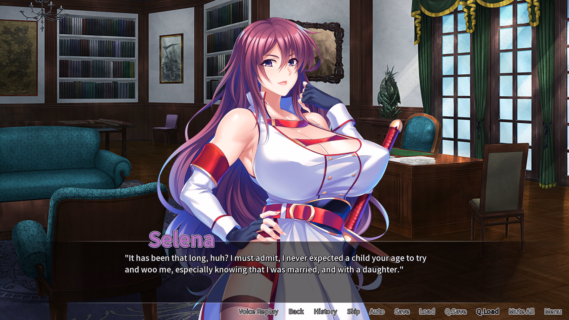 VN Ren'Py Completed Netori Knights [Final] [Miel] screenshot