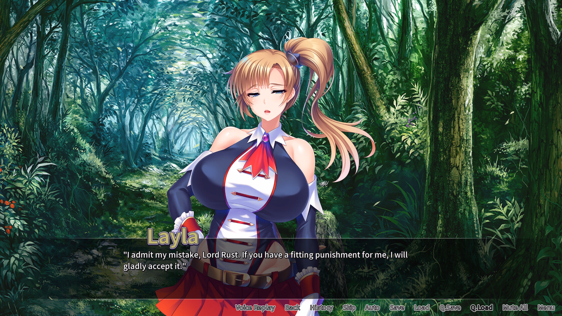 VN Ren'Py Completed Netori Knights [Final] [Miel] screenshot