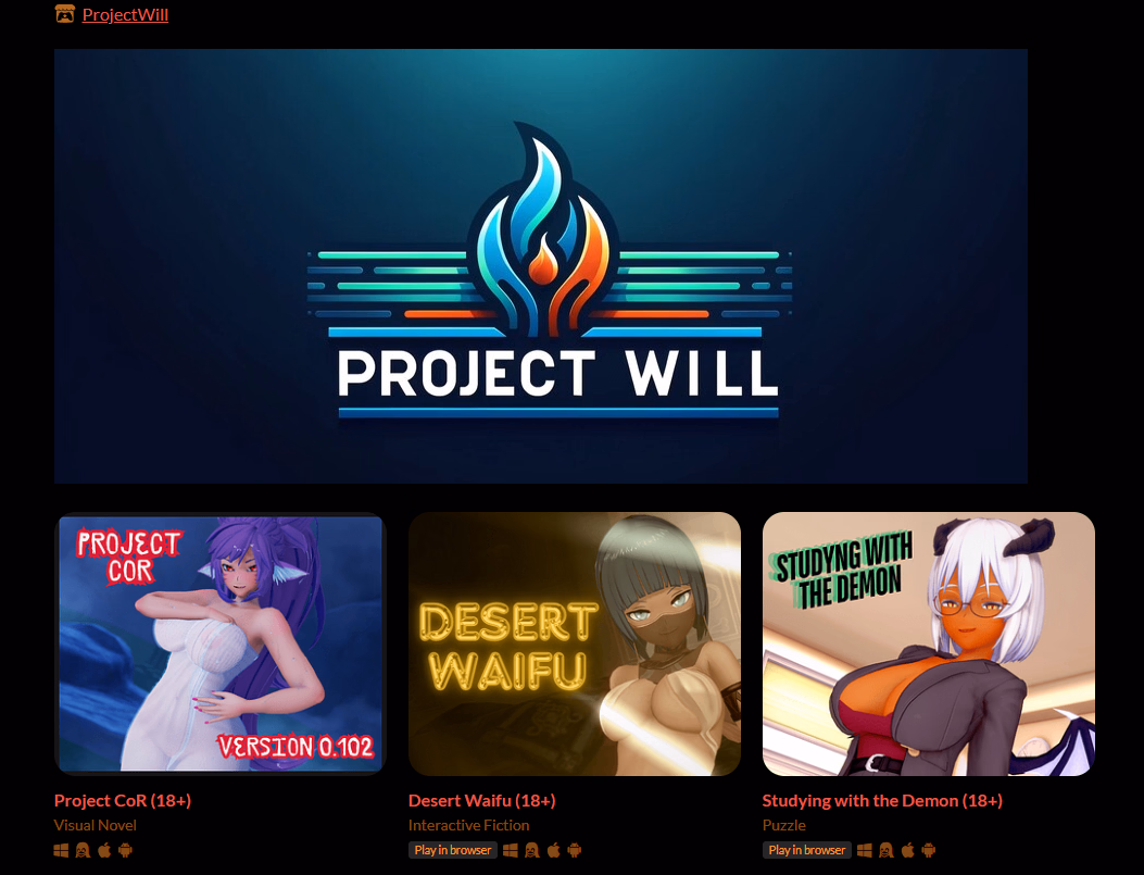 VN Ren'Py Abandoned Desert Waifu [v0.1] [ProjectWill] screenshot