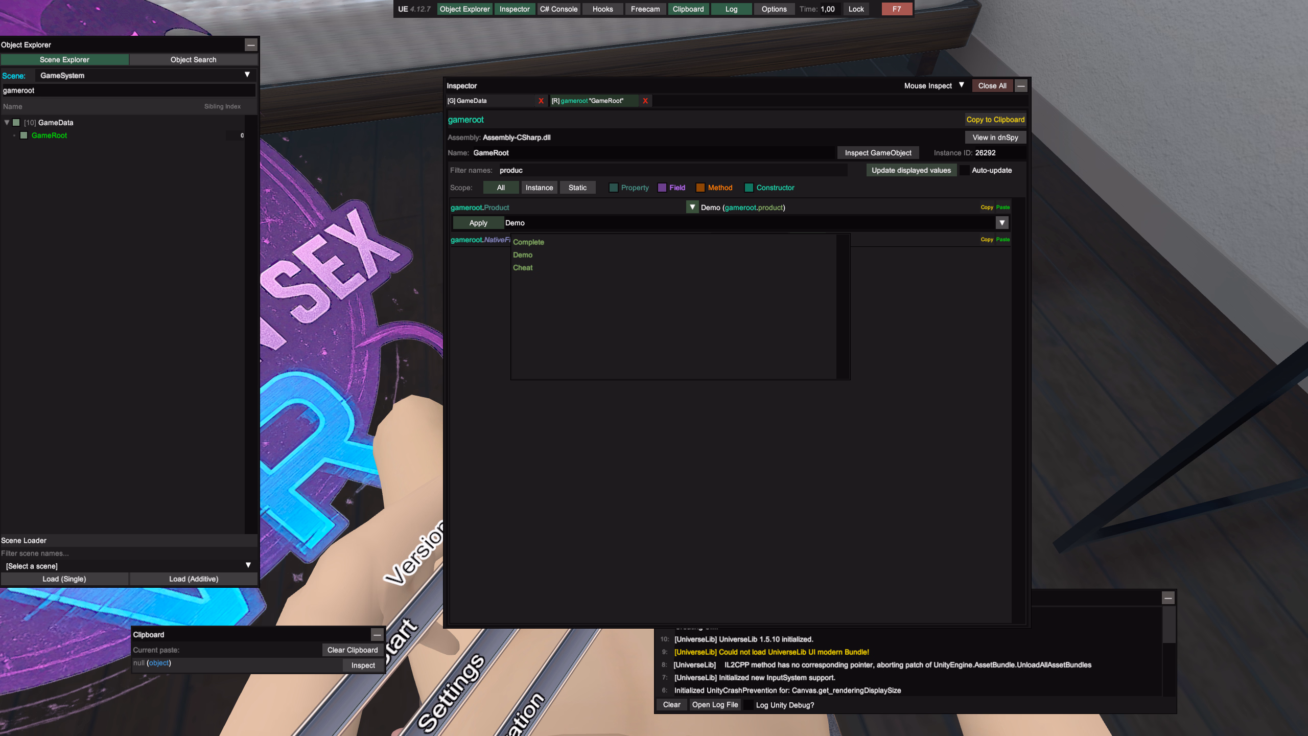 Unity Succubus Sisters and Countdown Sex VR [demo] [AhrpuXR] screenshot