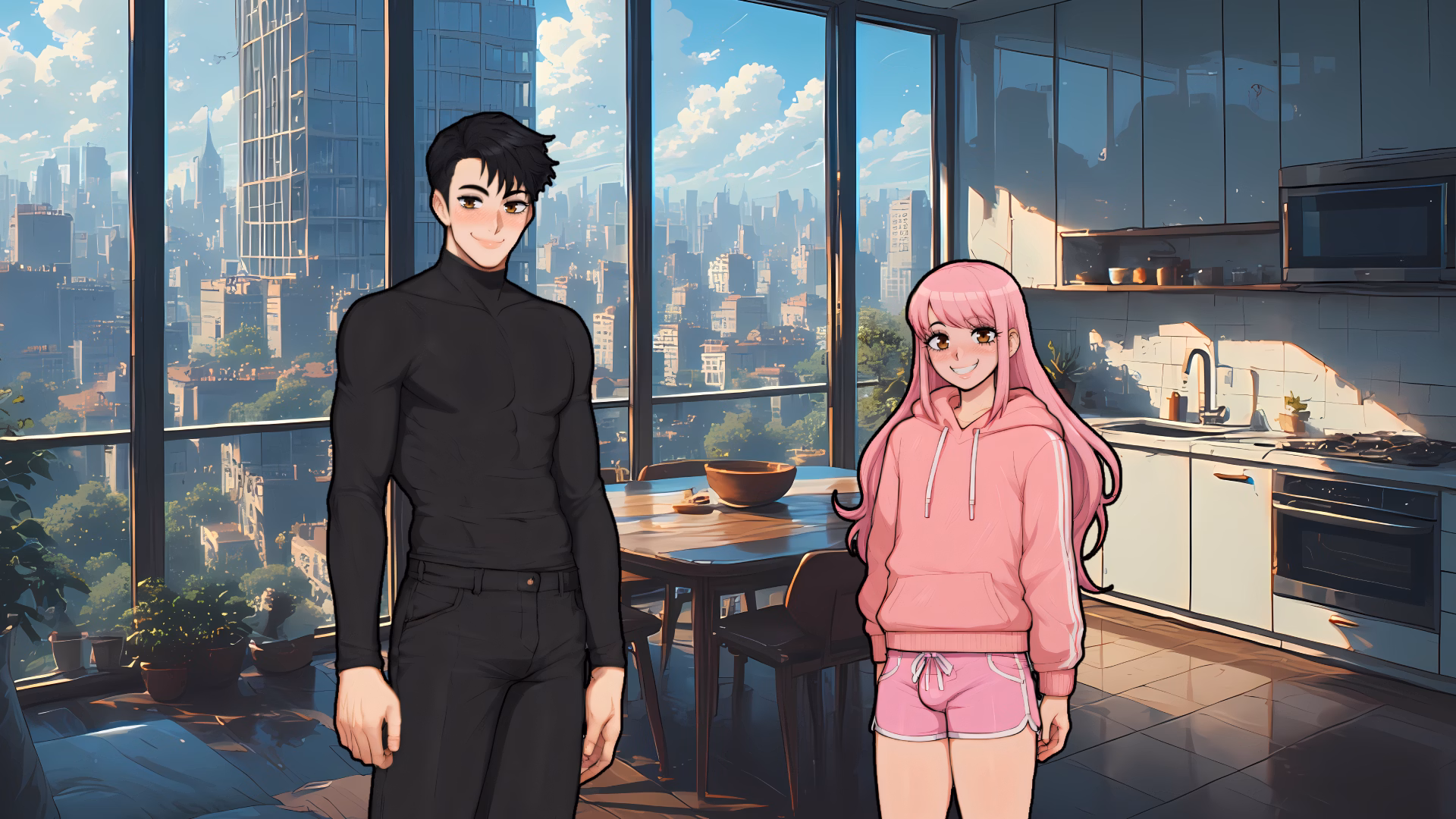 VN Ren'Py My Homeless Femboy [Demo v1.1] [yaminox] screenshot