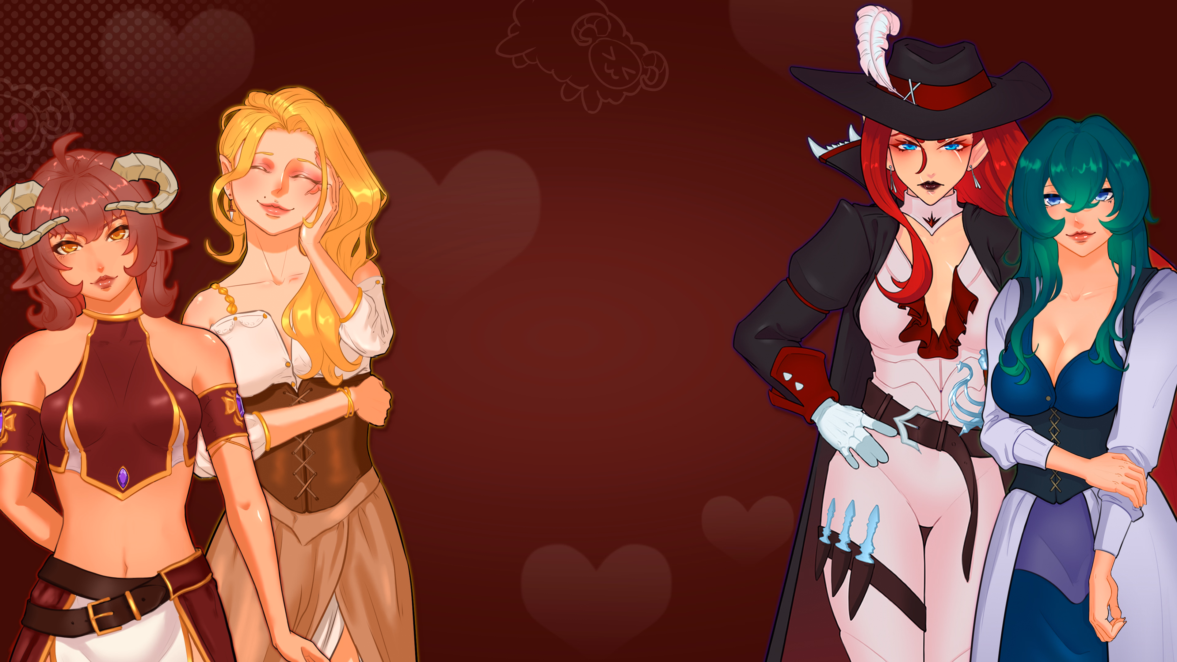 Unity My evil magician boss suddenly loves me?! [Demo v0.4] [GEARL MATRIX] screenshot