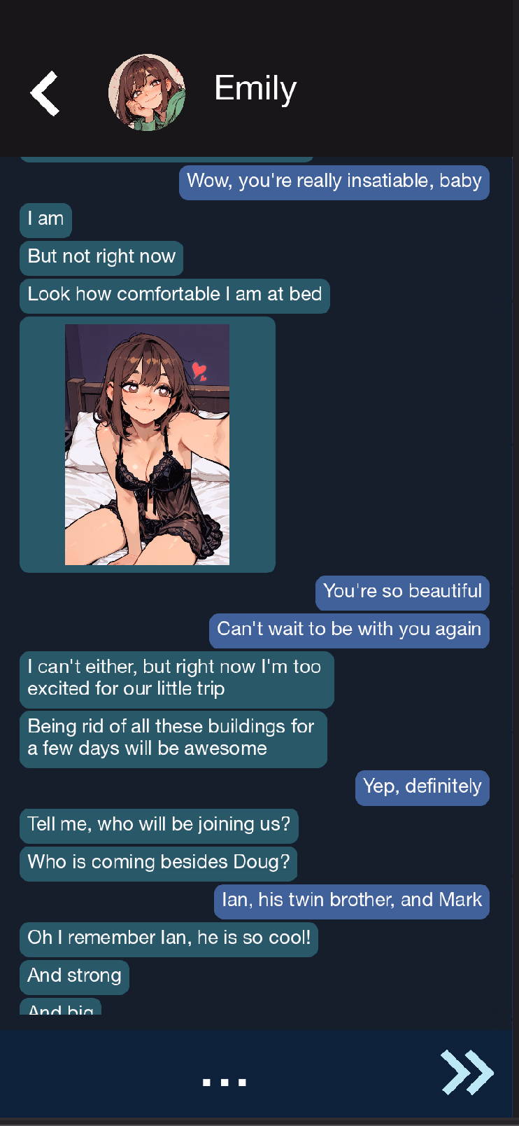VN Godot My NTR Girlfriend Goes Camping! [v0.8.1] [phonegames] screenshot