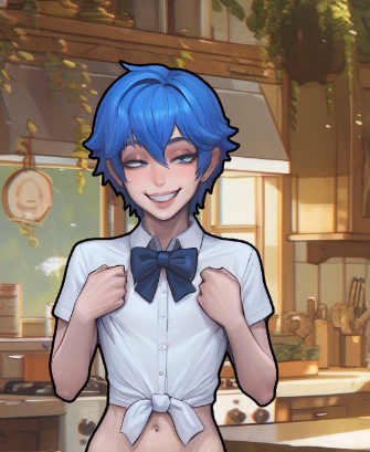 VN Ren'Py Femboys in My Head [v1.4 demo] [yaminox] screenshot