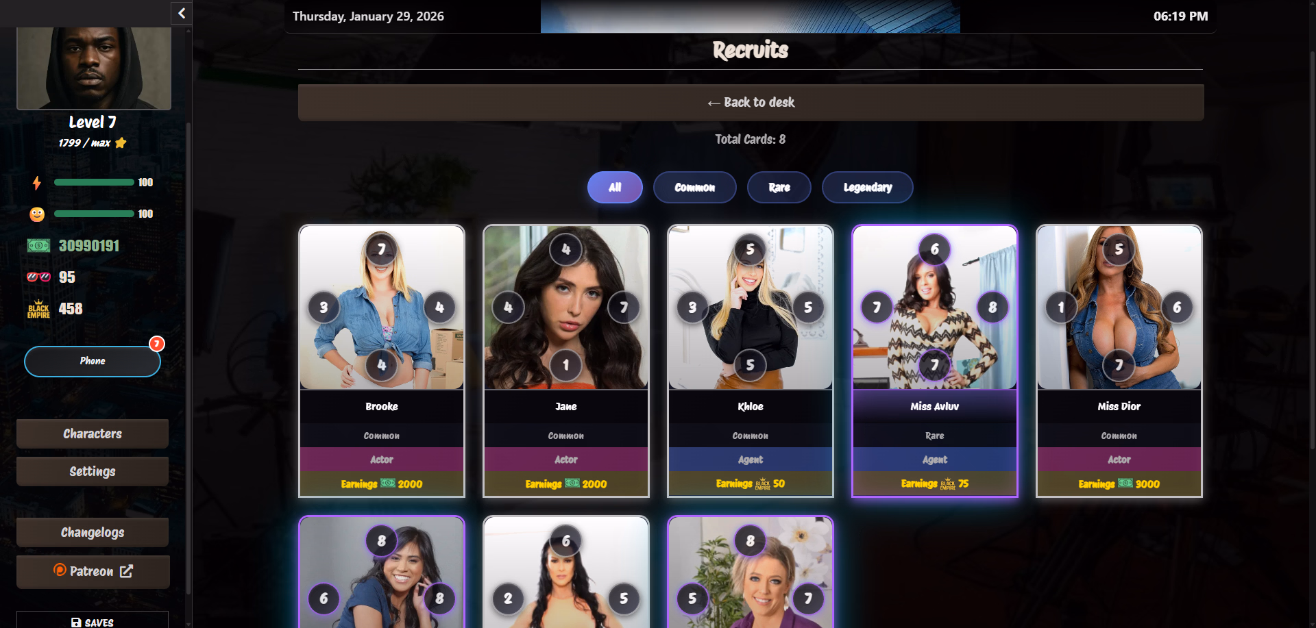 HTML Black Empire [v1.5.2] [Moltes] screenshot