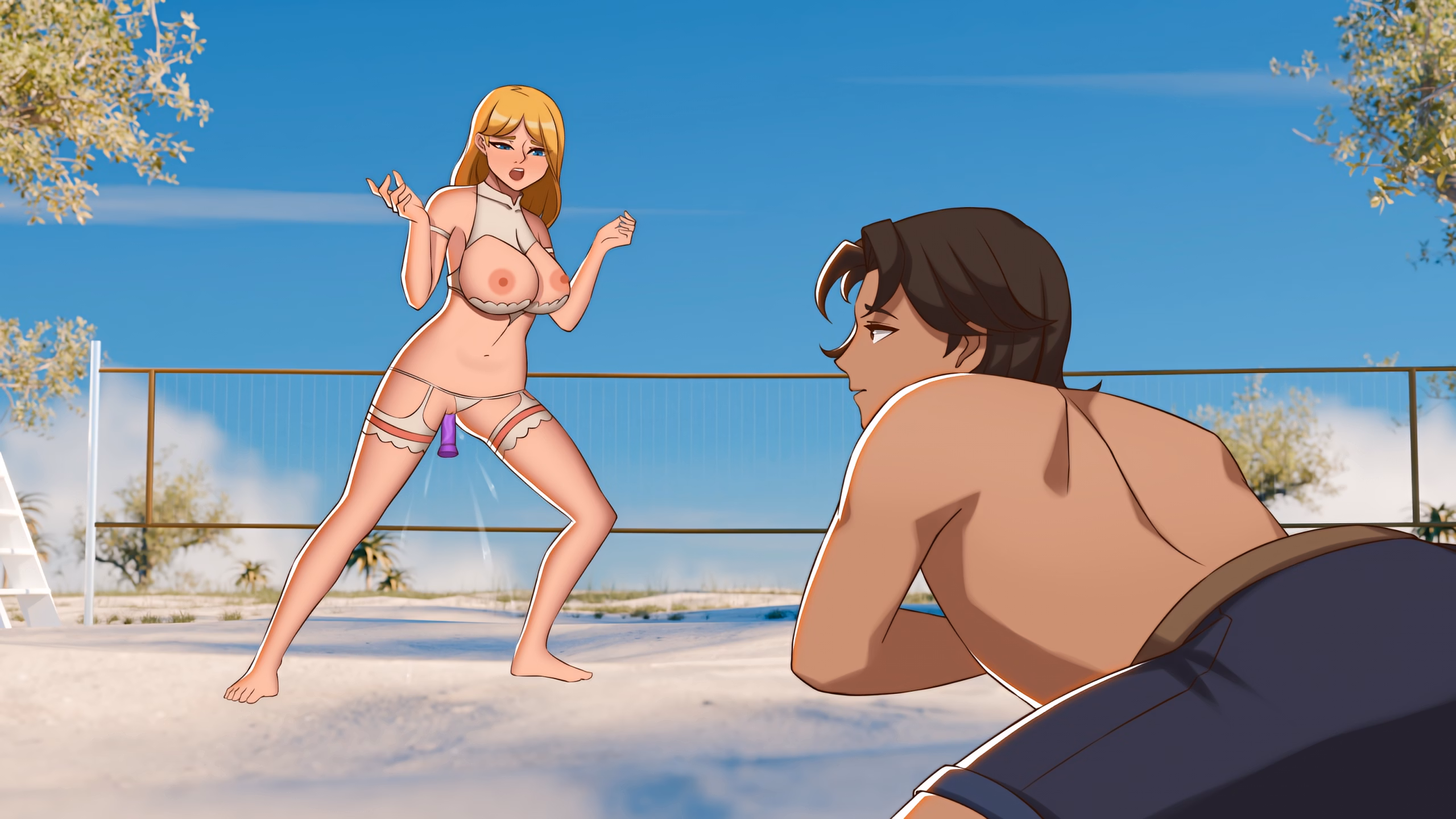 VN Ren'Py Completed Summer Passion [Final] [Margary Games] screenshot