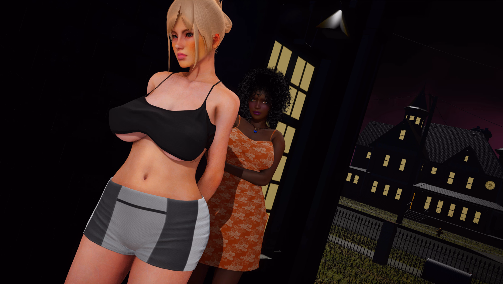 VN Ren'Py Stories from Somnia Bay [v0.2] [Nine-Tempos] screenshot