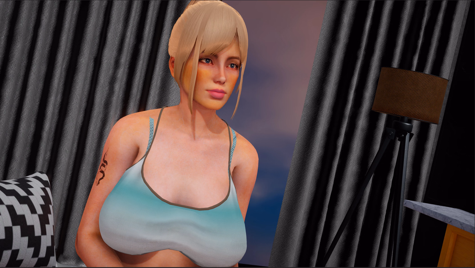 VN Ren'Py Stories from Somnia Bay [v0.2] [Nine-Tempos] screenshot