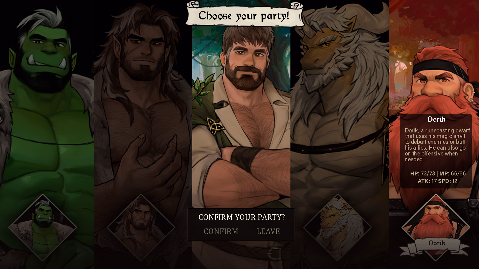 Ren'Py Druid of Hungwood [demo] [Y Press Games] screenshot