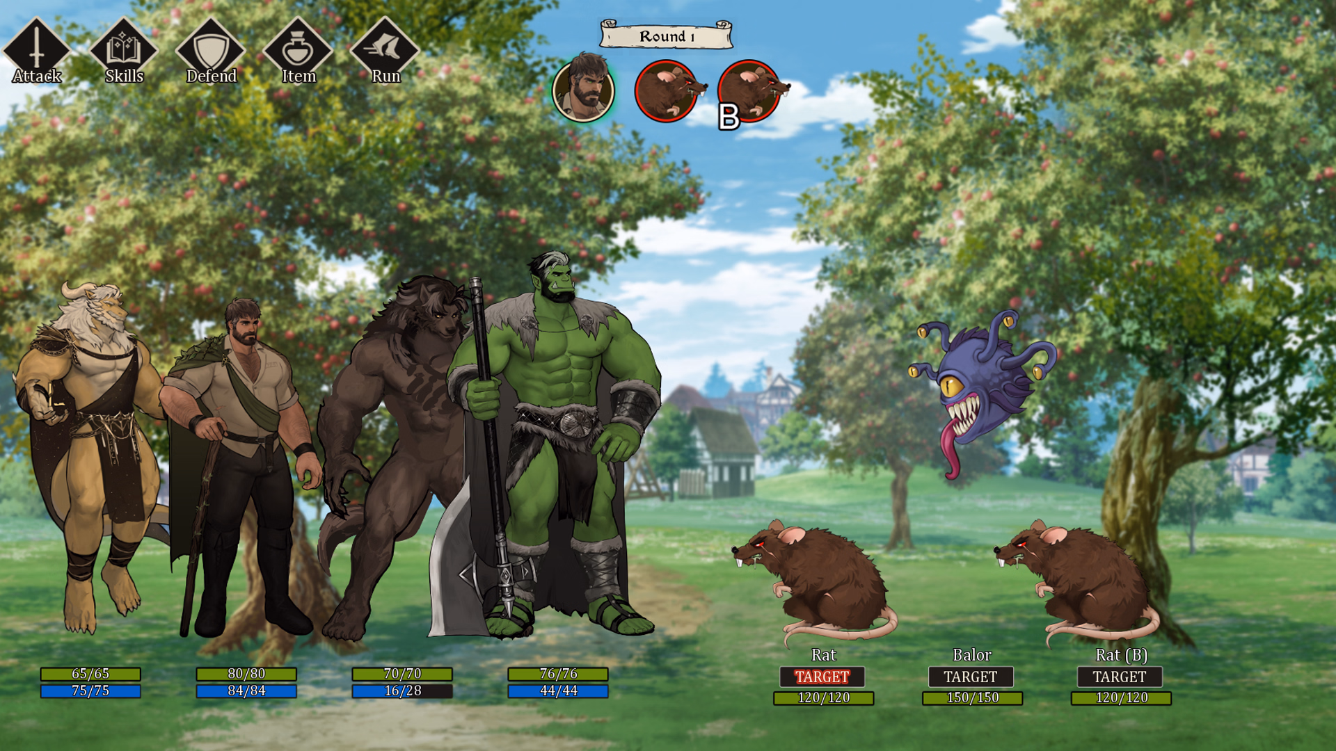 Ren'Py Druid of Hungwood [demo] [Y Press Games] screenshot