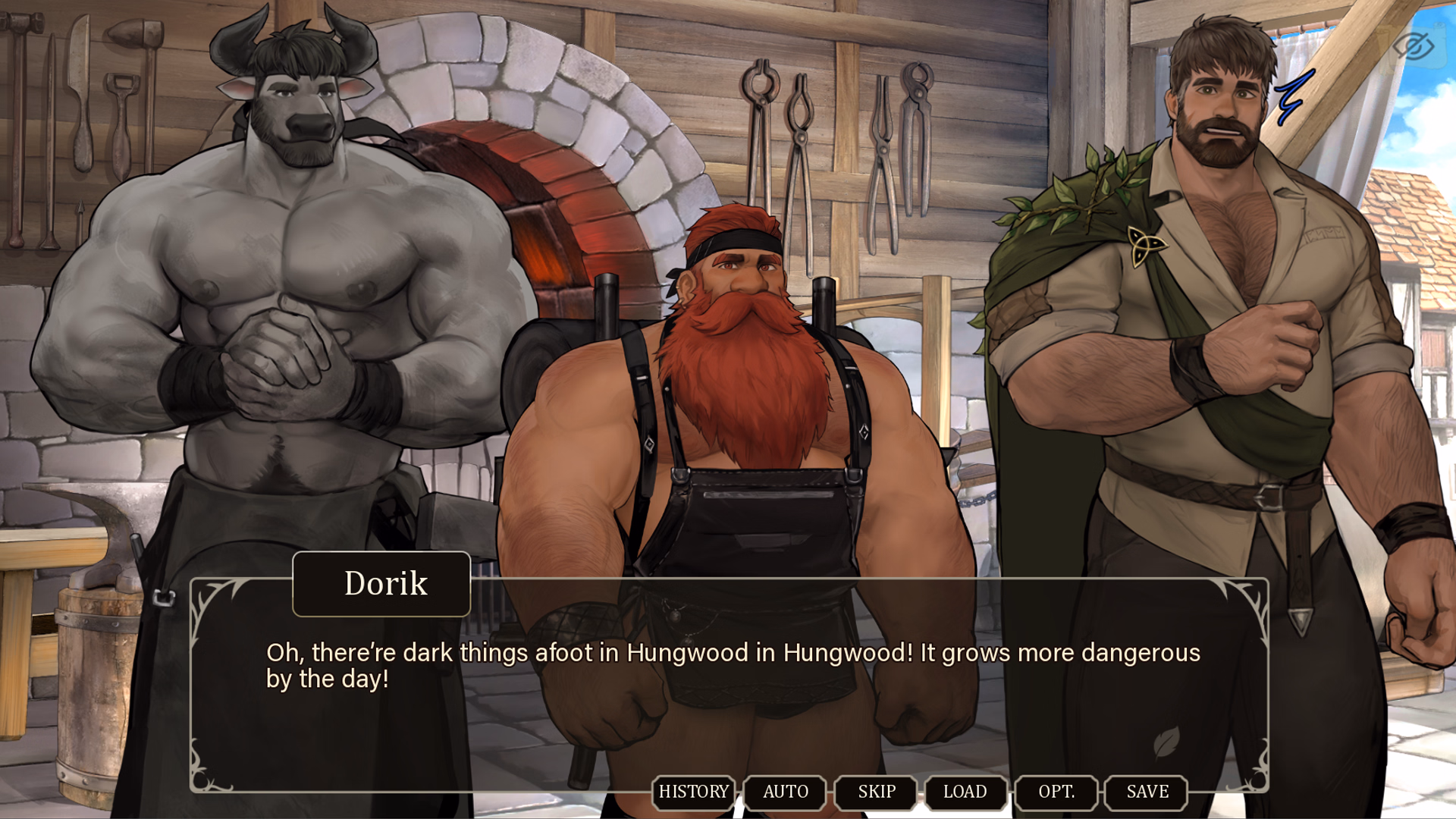 Ren'Py Druid of Hungwood [demo] [Y Press Games] screenshot