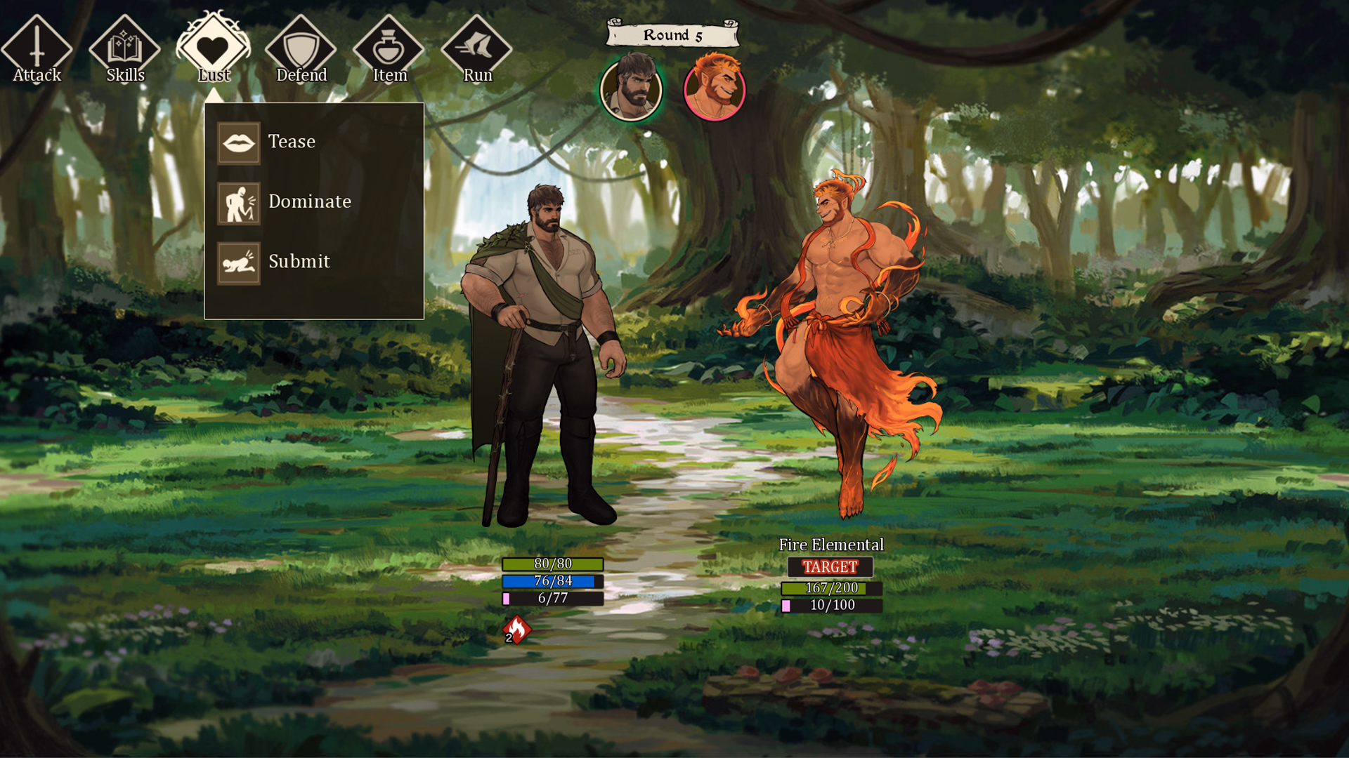 Ren'Py Druid of Hungwood [demo] [Y Press Games] screenshot