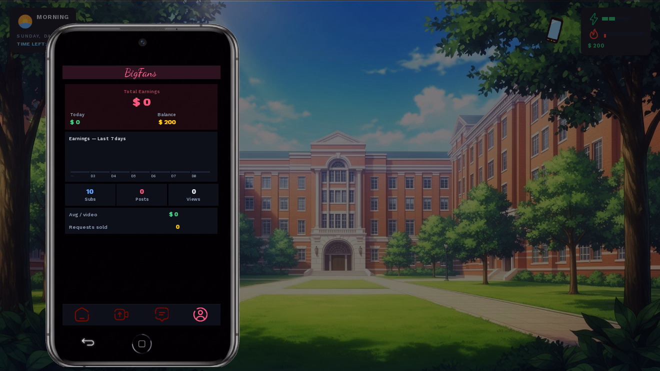 Ren'Py College Traits [v0.6.3] [RodProjects] screenshot