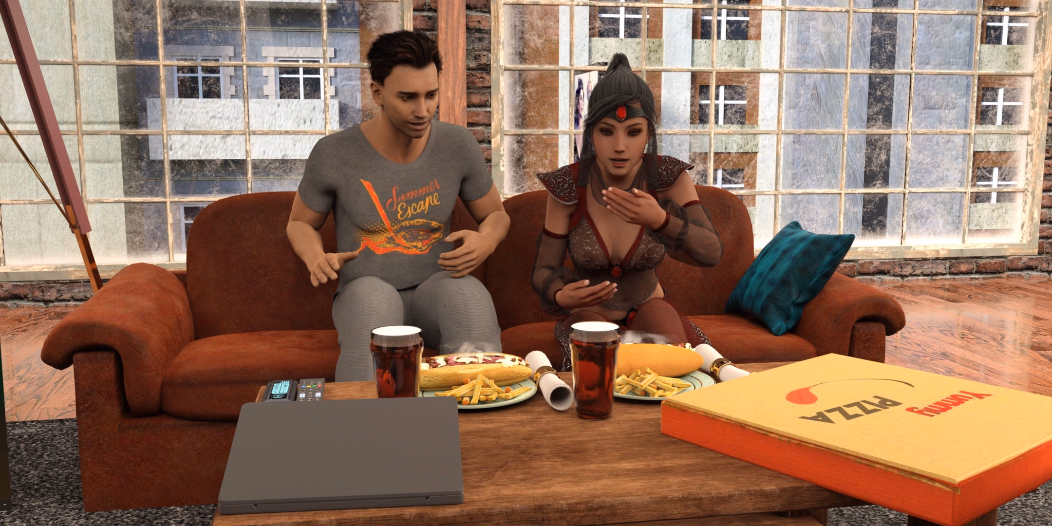Ren'Py Completed The Rub [v1.0] [Eiderdown Productions] screenshot
