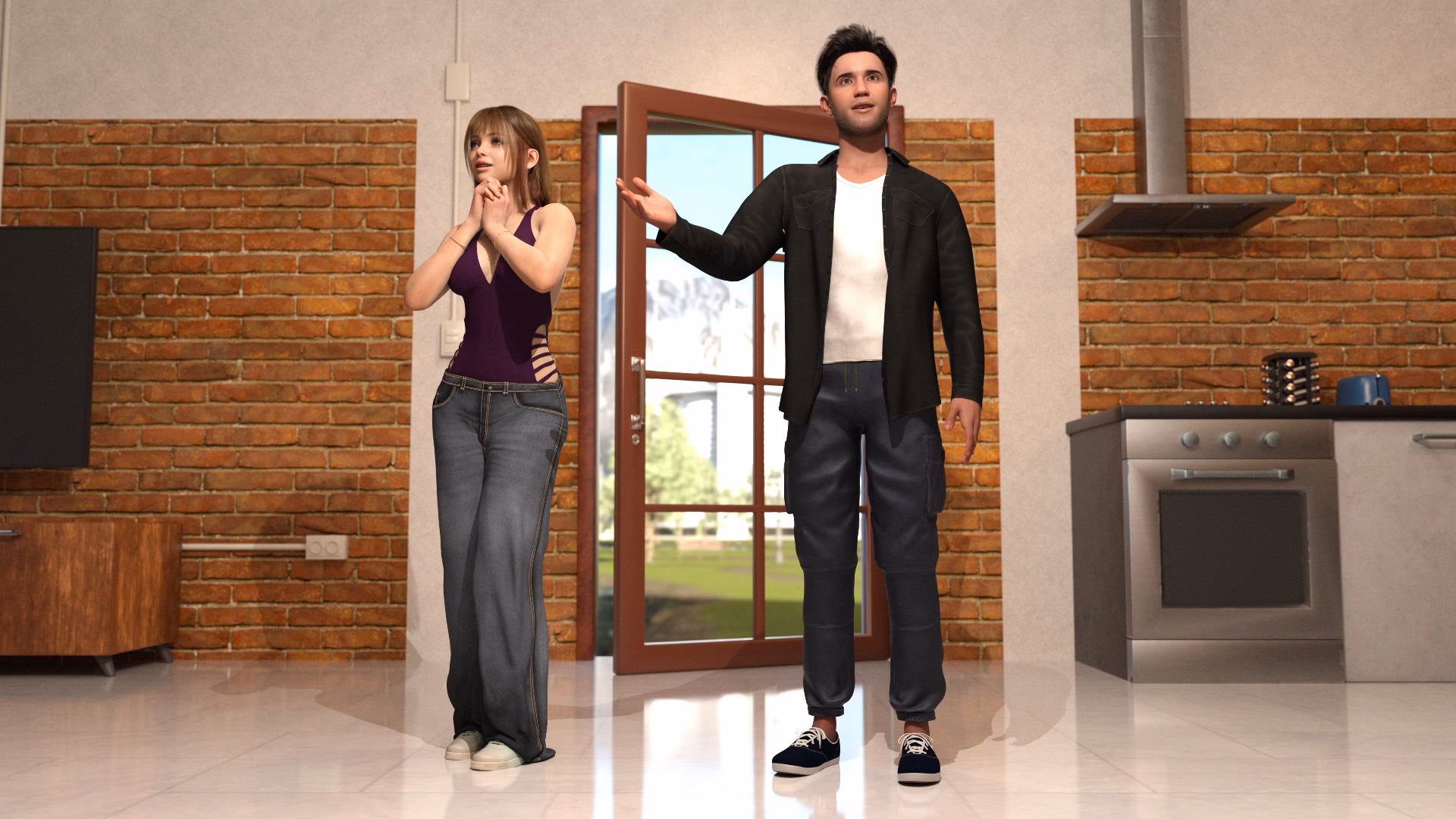 VN Ren'Py Happily Ever After: Rethought [v0.3.0] [Escovic Games] screenshot