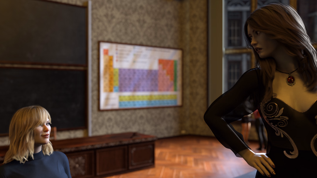 VN Ren'Py The Haunted Campus [v0.1] [The Haunted Campus] screenshot