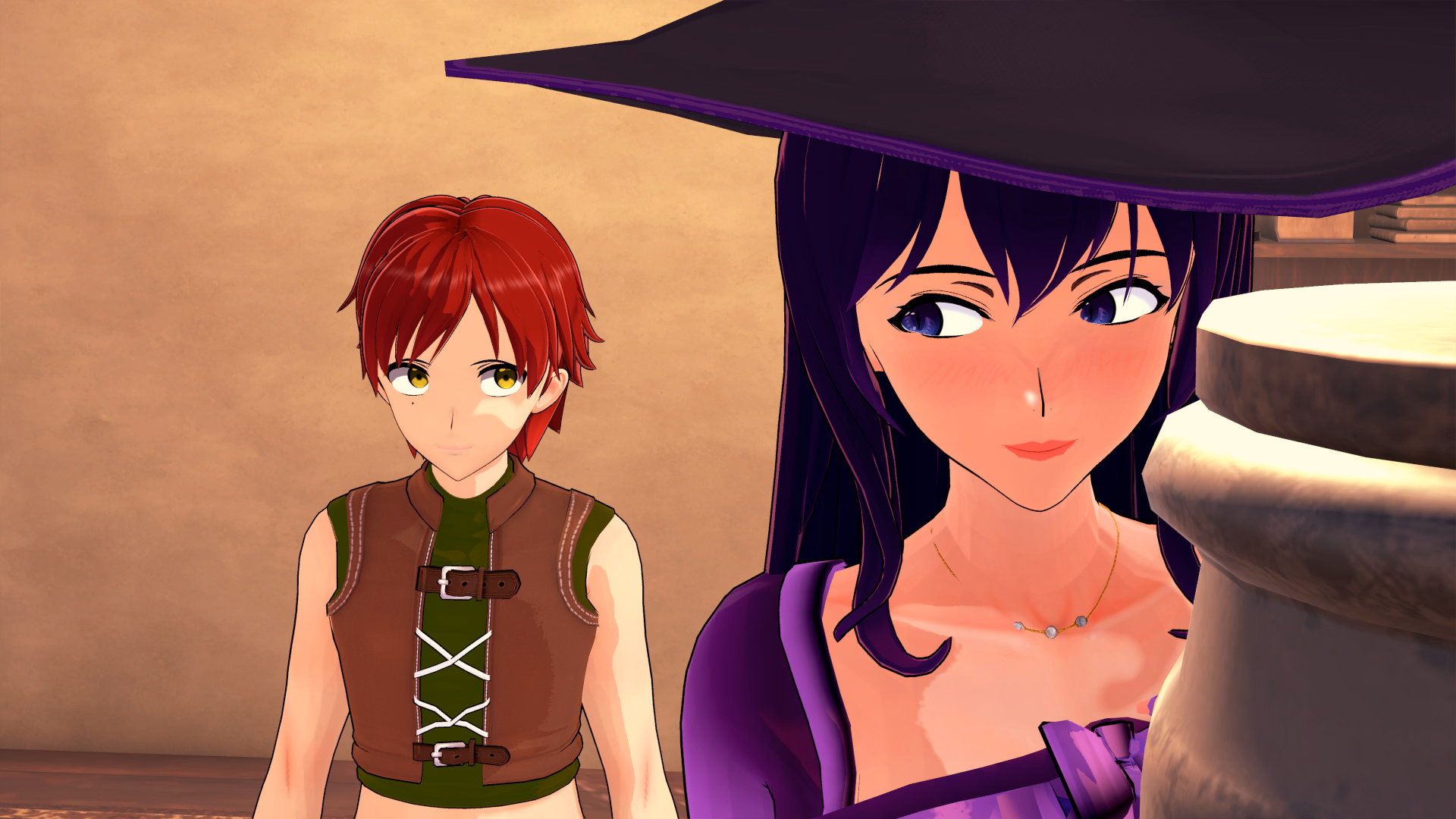 VN Ren'Py Completed Futa on The Elixir [v1.0][Purple Pulse] screenshot