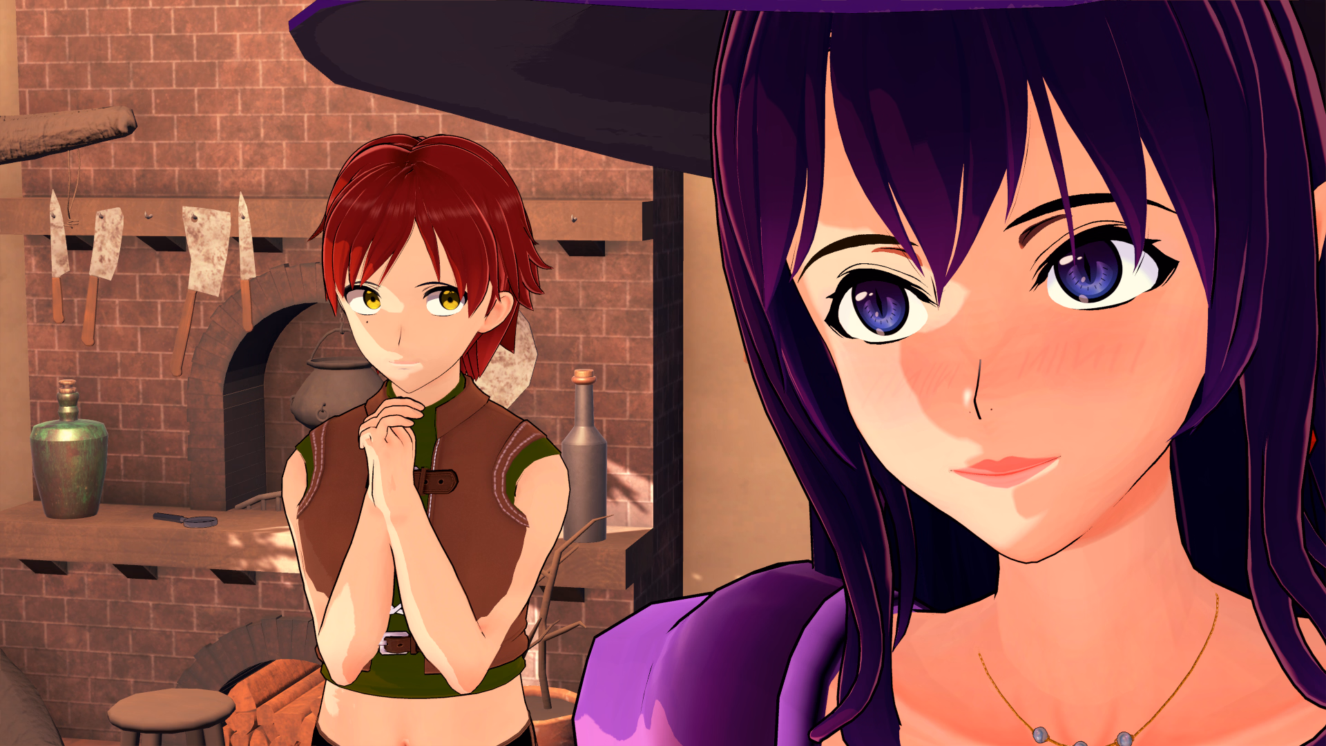 VN Ren'Py Completed Futa on The Elixir [v1.0][Purple Pulse] screenshot