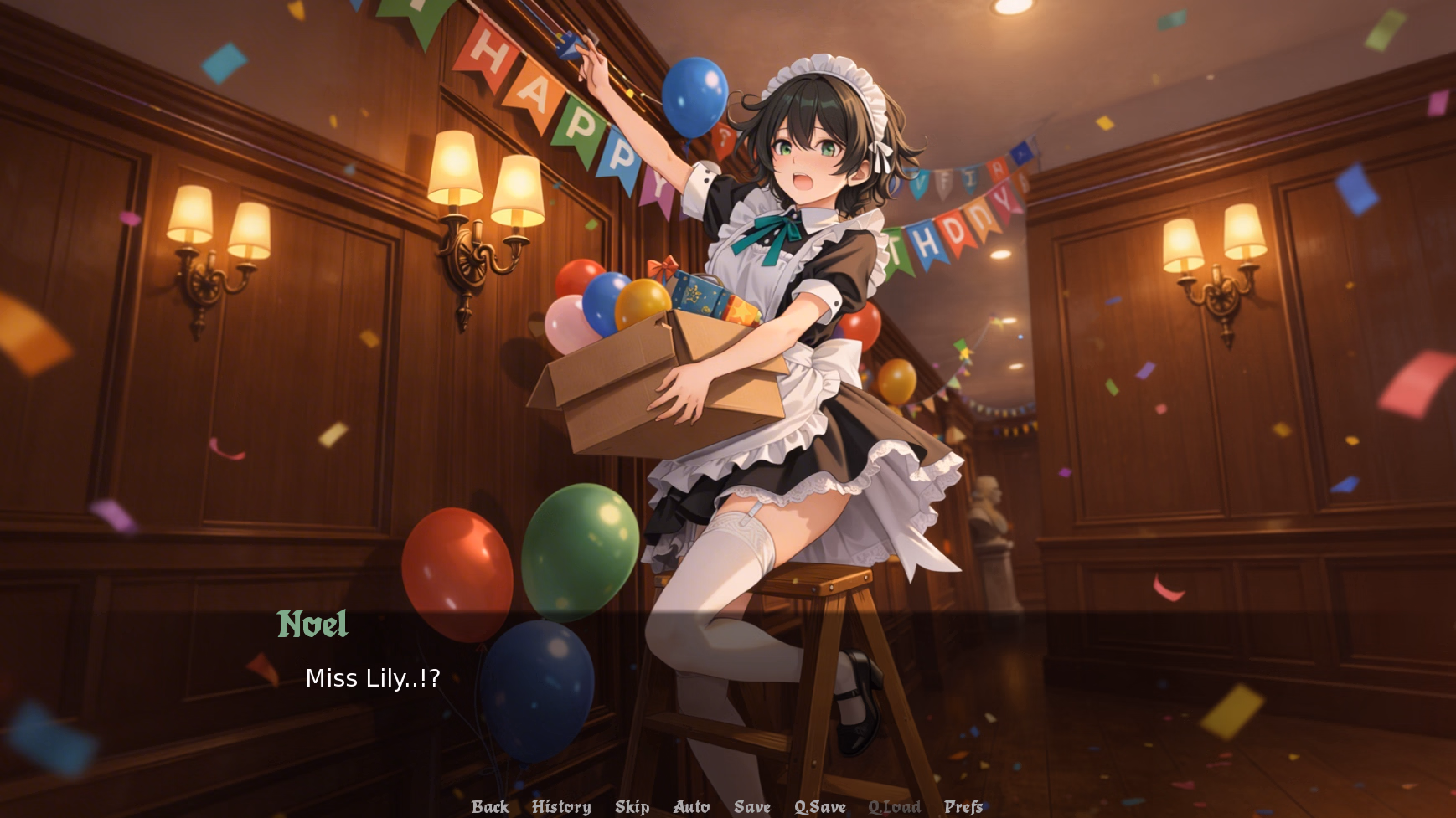 VN Ren'Py Aetherwyn Manor [Prologue] [Flameheart Games] screenshot