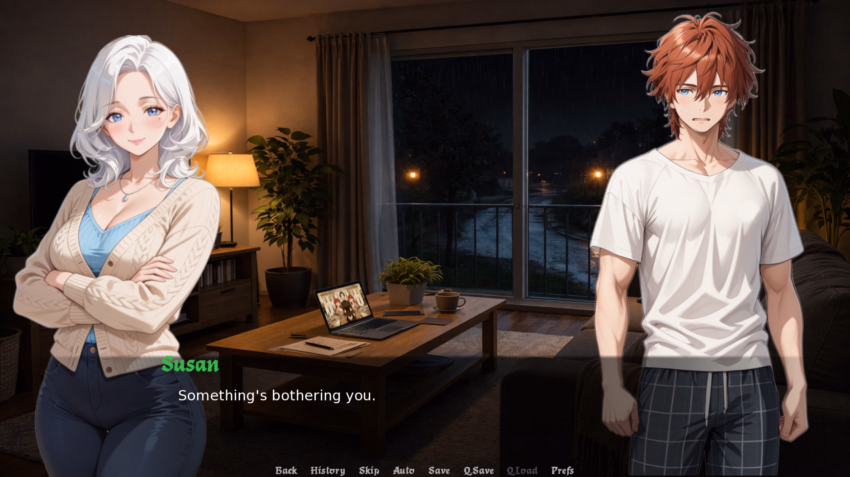 VN Ren'Py Aetherwyn Manor [Prologue] [Flameheart Games] screenshot