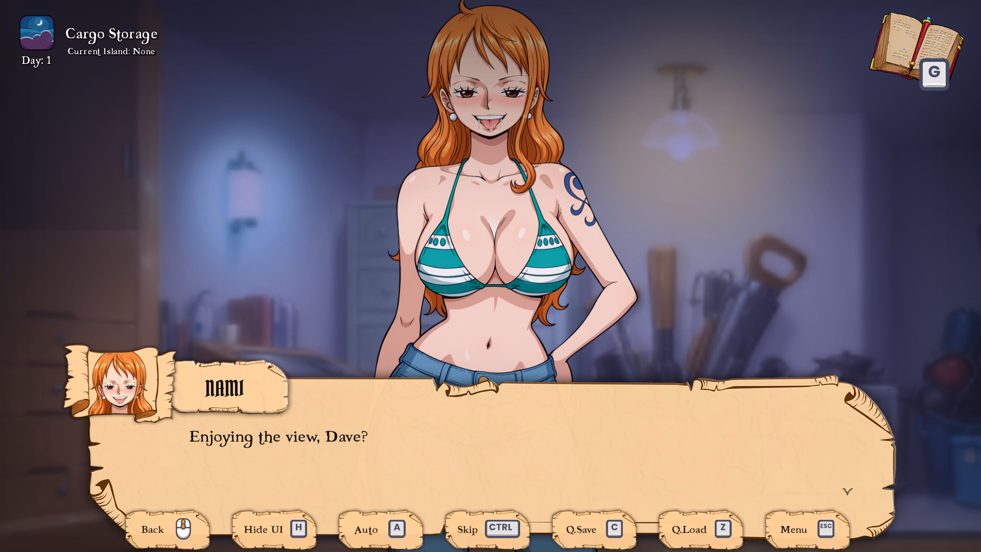 Ren'Py The Lewd Piece [v0.2] [Naughty Narratives] screenshot