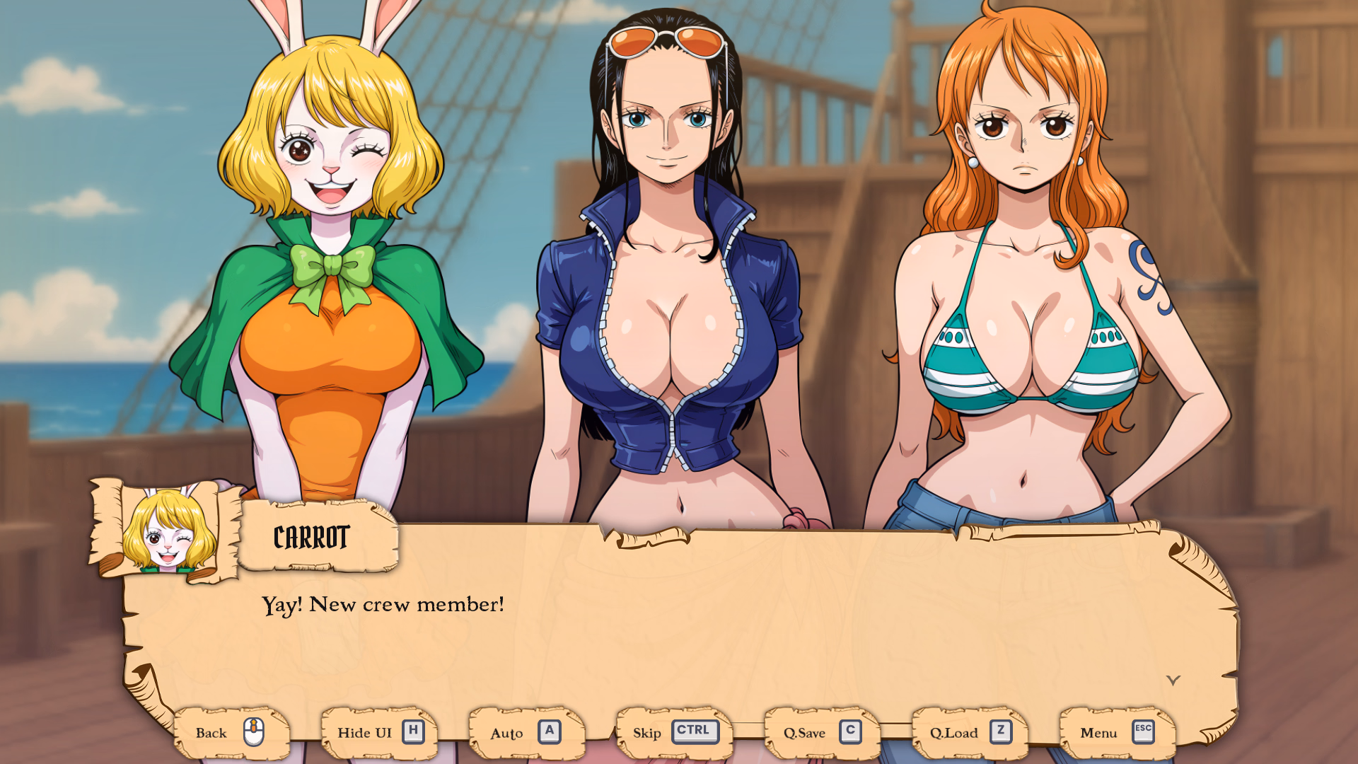 Ren'Py The Lewd Piece [v0.2] [Naughty Narratives] screenshot