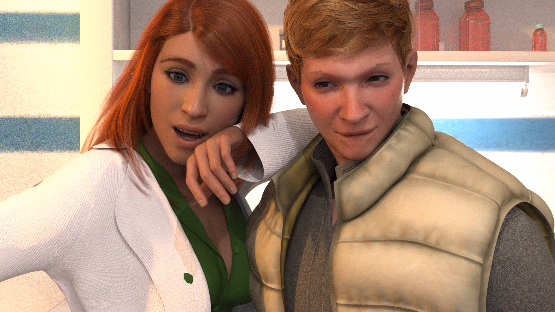 VN Ren'Py Hotel of the Damned Desires [Demo v0.02] [Silent Arc] screenshot
