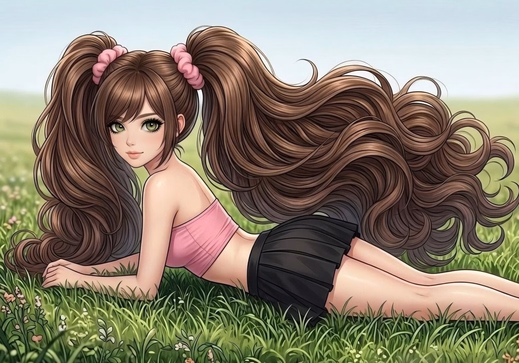VN Others Long Hair NTR Gf [Demo] [nooblhdev]