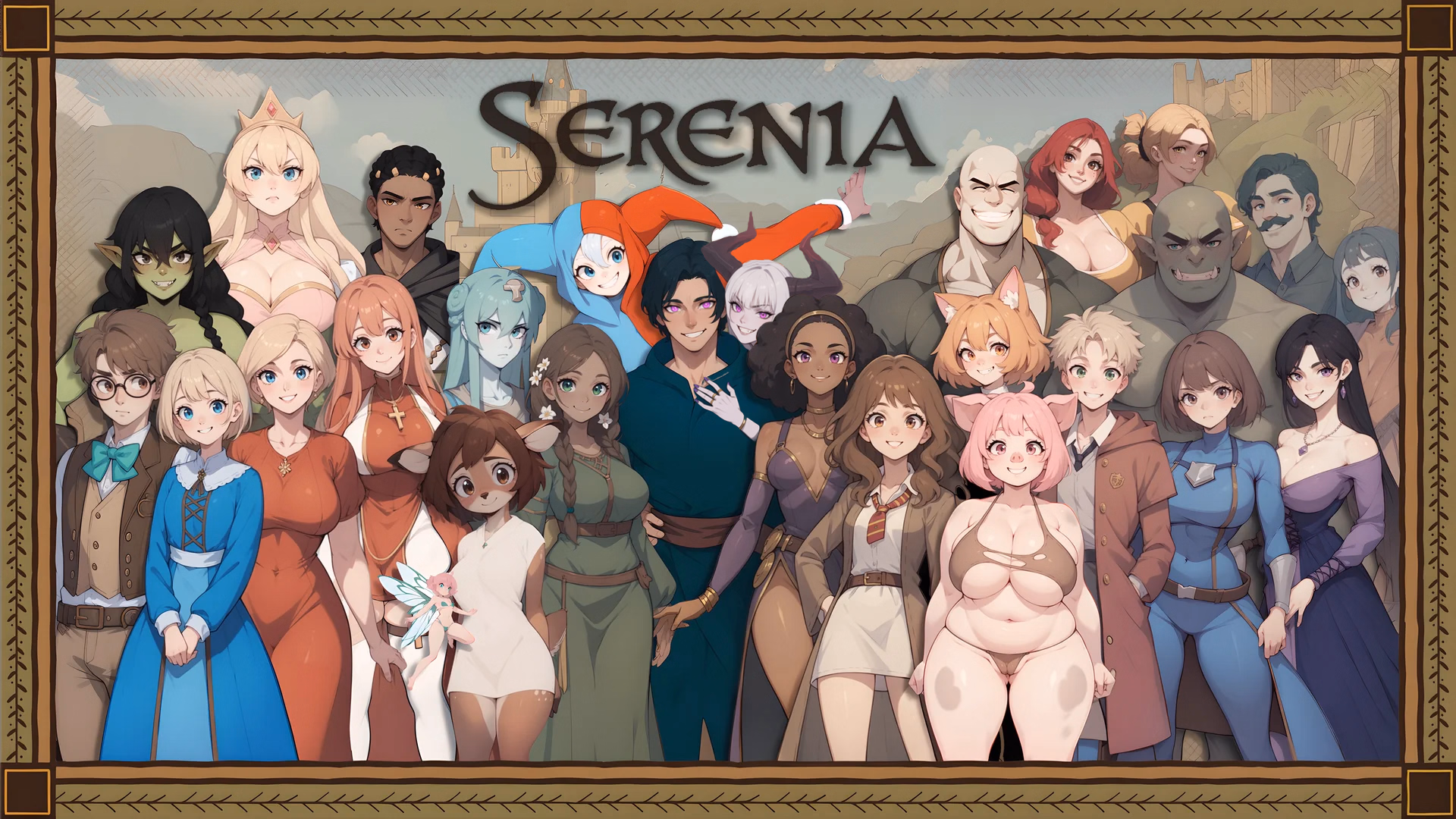 Ren'Py Serenia [v1.2c Fix] [OffWhite Studios] screenshot