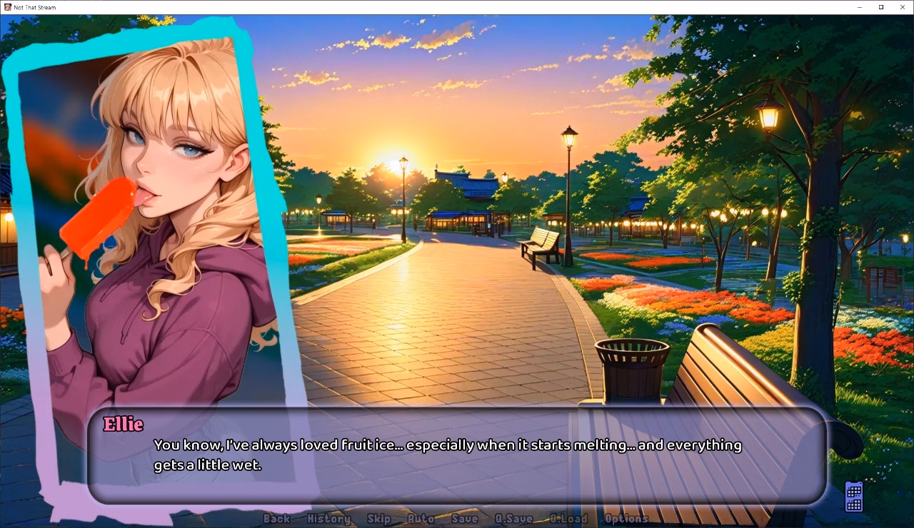 Ren'Py Not That Stream [Ch.6] [legioflavia] screenshot