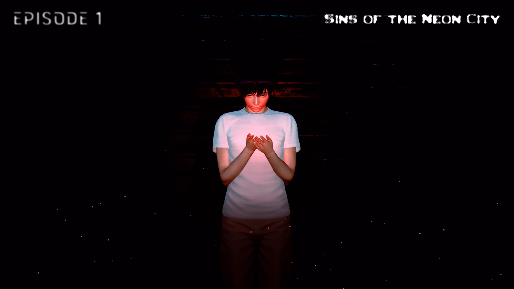 VN Ren'Py Sins of the Neon City [Ep. 1 Finale] [Sad and bad]