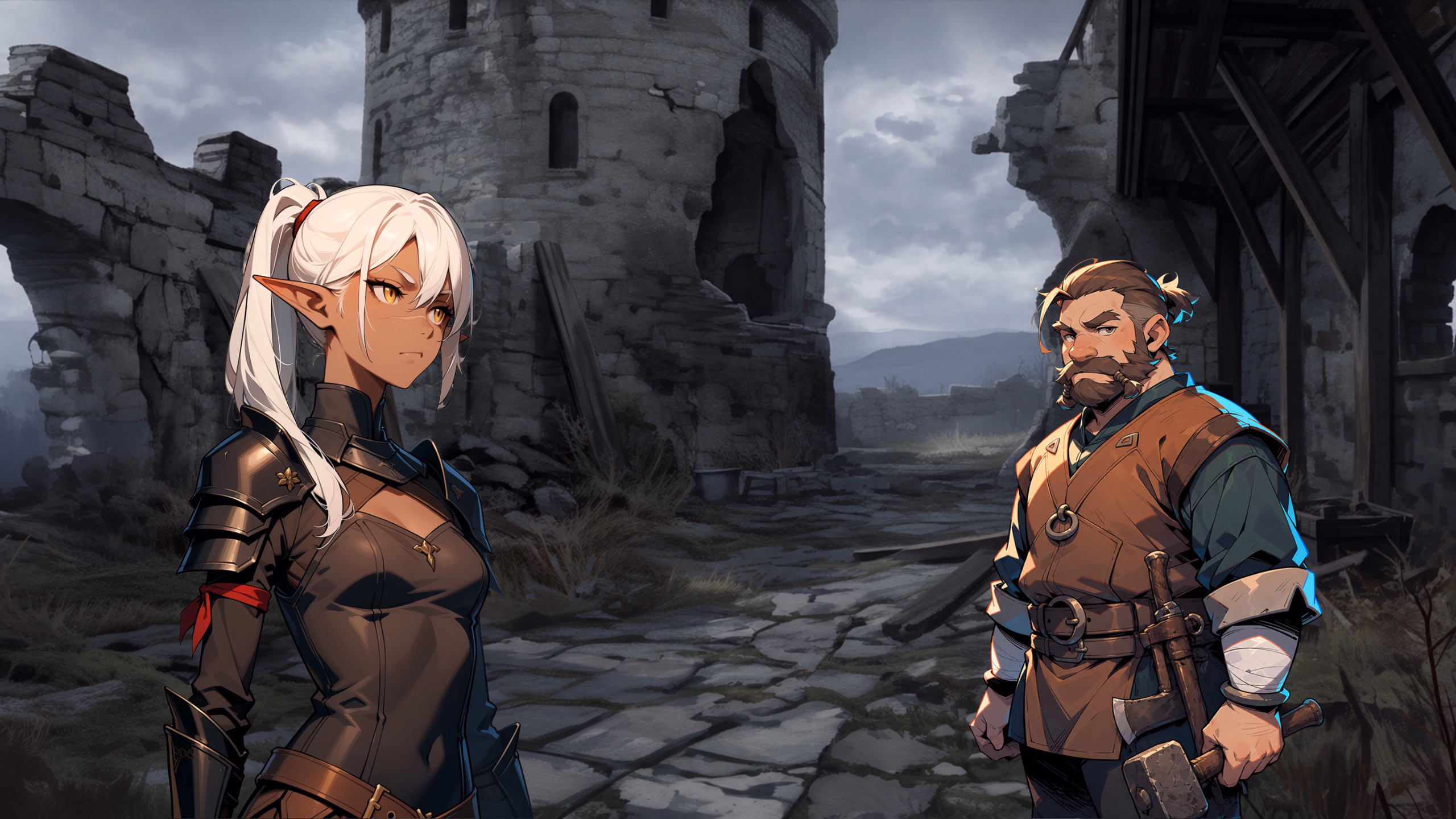 Ren'Py Ash and Velvet [Chapter 2] [Rookletter] screenshot
